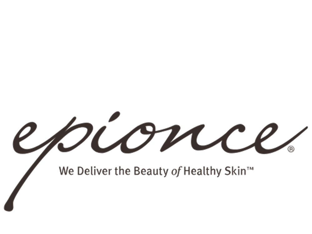 Epionce logo with tagline about healthy skin.